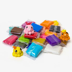 DIY clay craft kit for children – ultra-light air-dry clay set with tools
