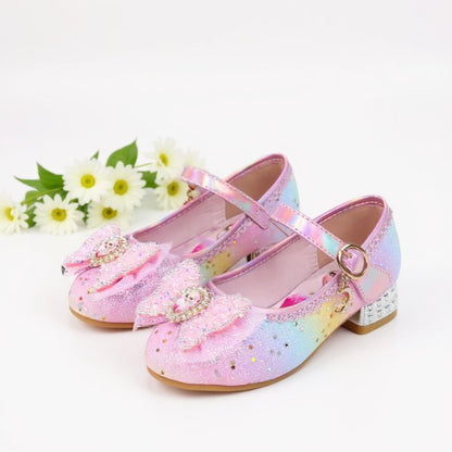 Elsa Rainbow Crystal Princess Shoes – Sparkle Edition