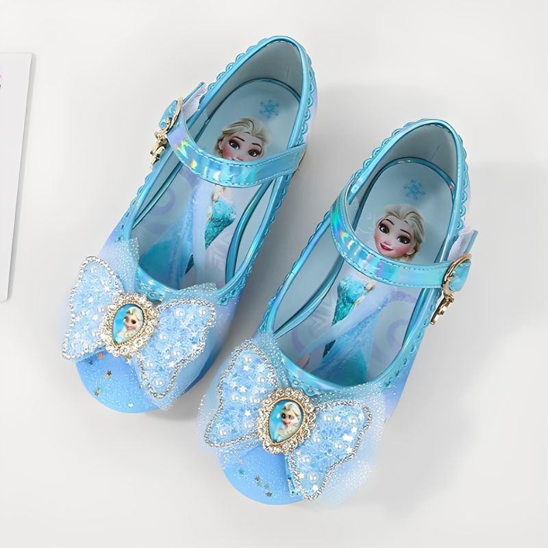 Elsa Rainbow Crystal Princess Shoes – Sparkle Edition