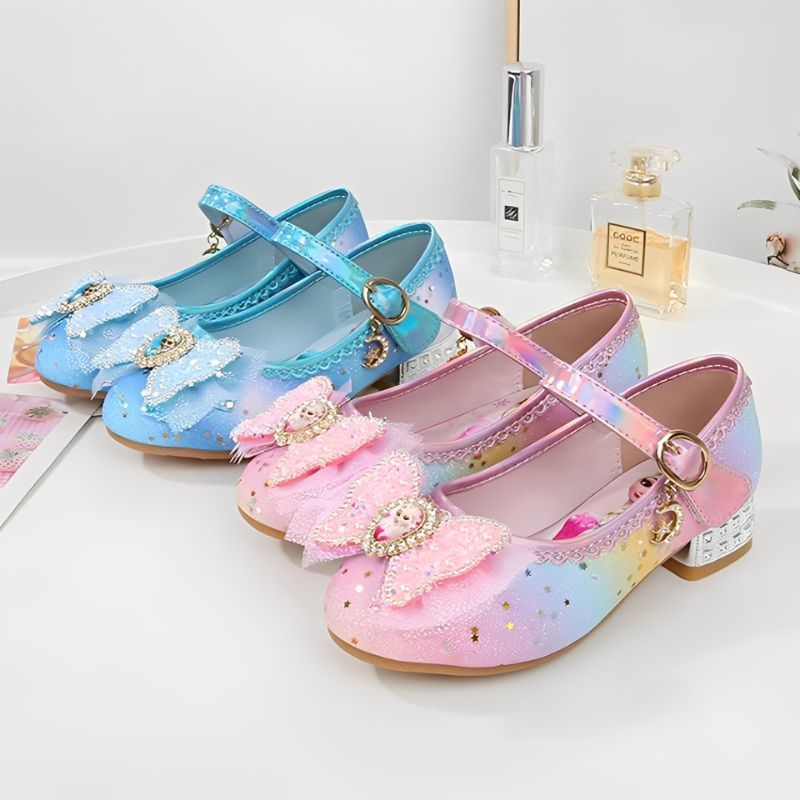 Elsa Rainbow Crystal Princess Shoes – Sparkle Edition