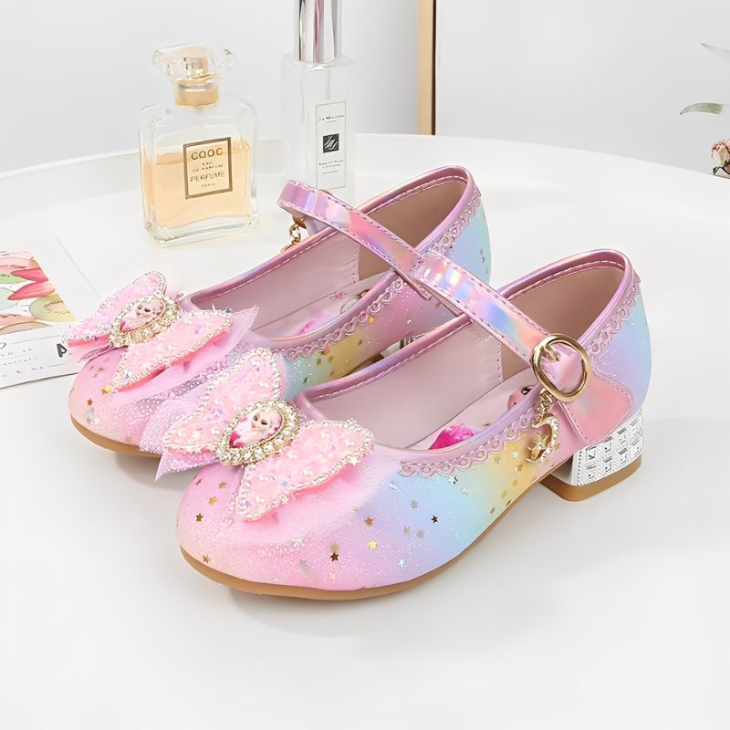 Elsa Rainbow Crystal Princess Shoes – Sparkle Edition