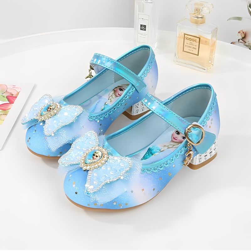 Elsa Rainbow Crystal Princess Shoes – Sparkle Edition