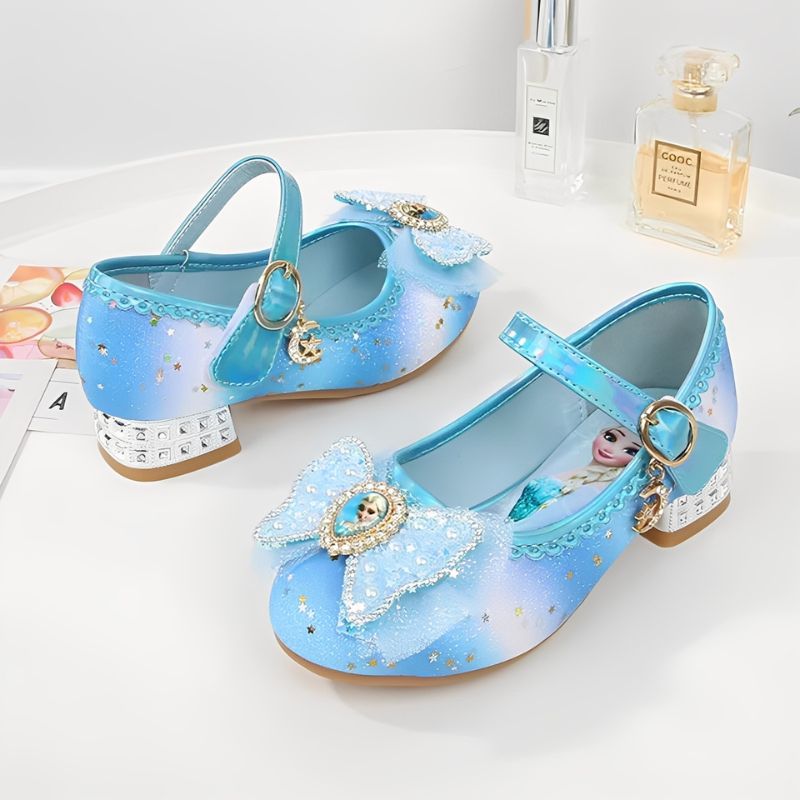 Elsa Rainbow Crystal Princess Shoes – Sparkle Edition