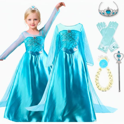 Magical Elsa Dress-Up Costume Set